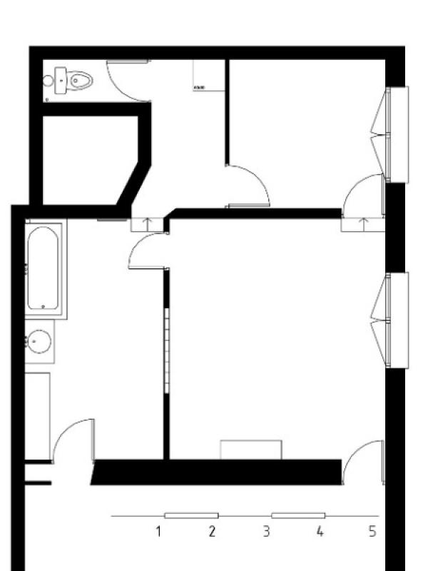 FAUBOURG POISSONNIÈRE –  restructuration complète d'un espace bain/atelier et wc